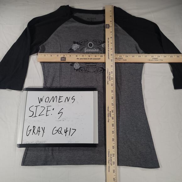 AG Gear Genuine Farm Chick No Better Life Graphic T Shirt Womens Size S Gray - Picture 6 of 9